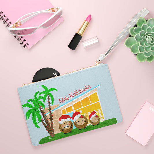 Coconut Family Christmas clutch