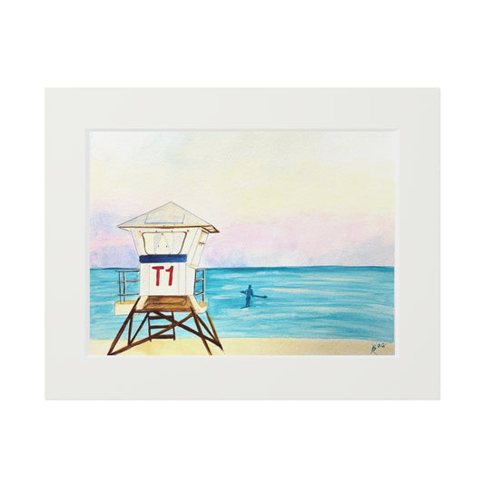 Lifeguard Tower Prints