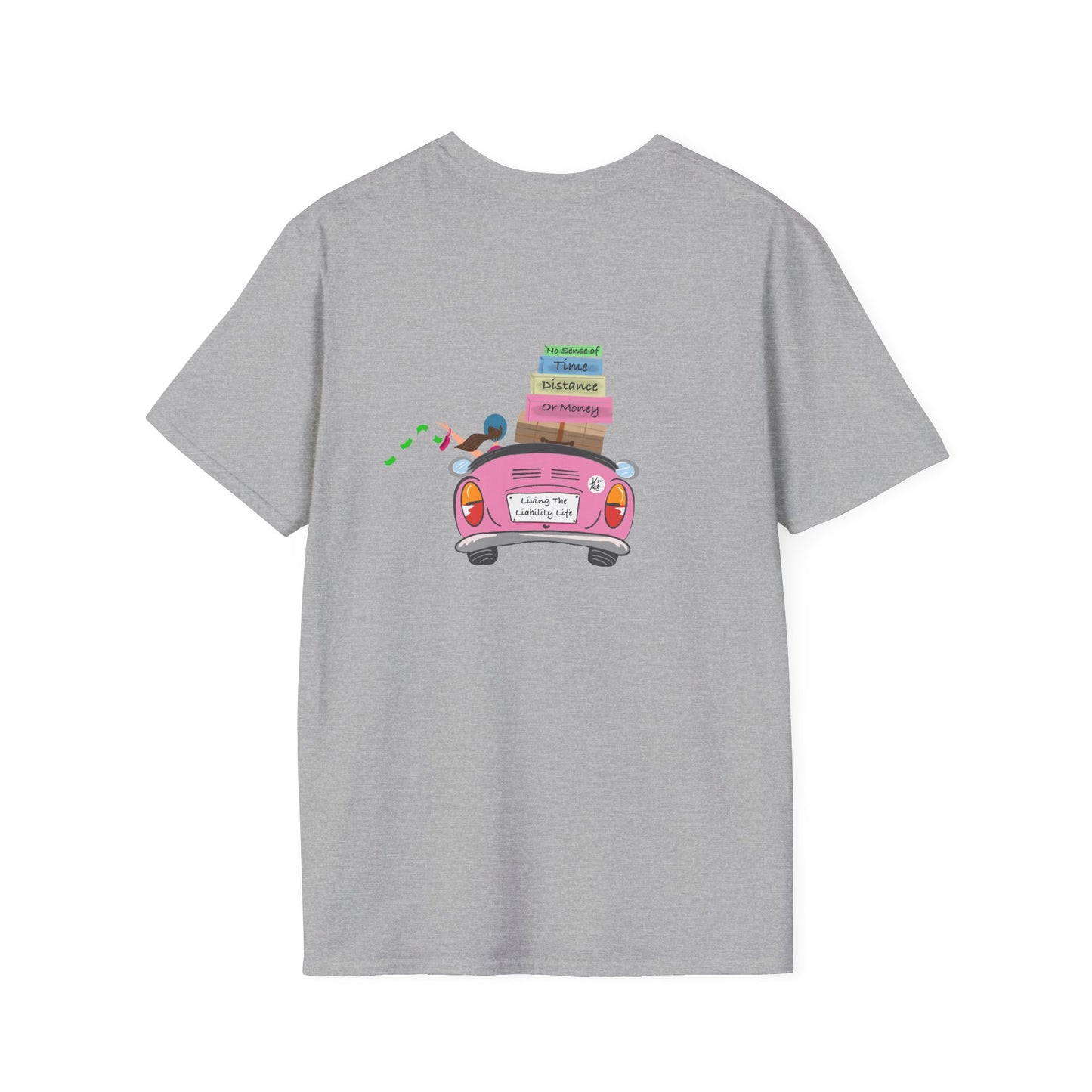 LLL Living the Liability Life! Unisex style t-shirt
