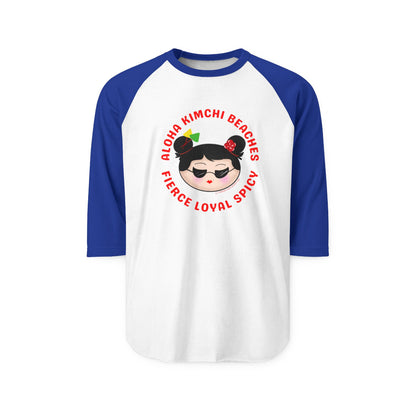 Aloha Kimchi Beaches, Raglan Shirt