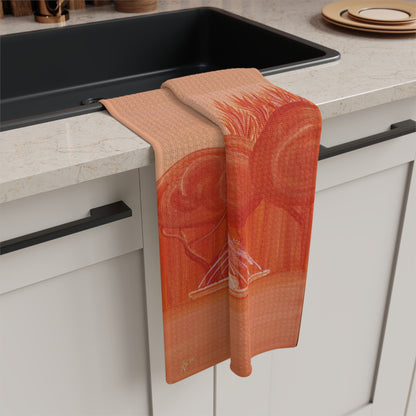 Louis Dillingham Memorial Fountain, Soft Tea Towel