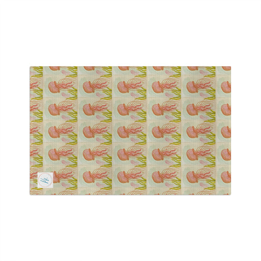 Pink Jellies Soft Tea Towel