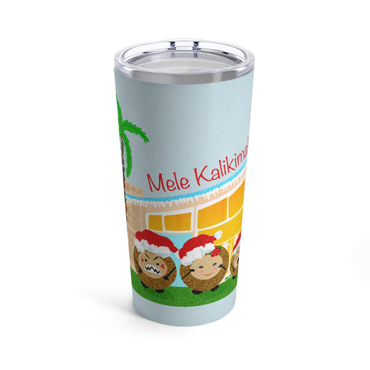 Coconut Family Christmas (boy/girl) Tumbler 20oz