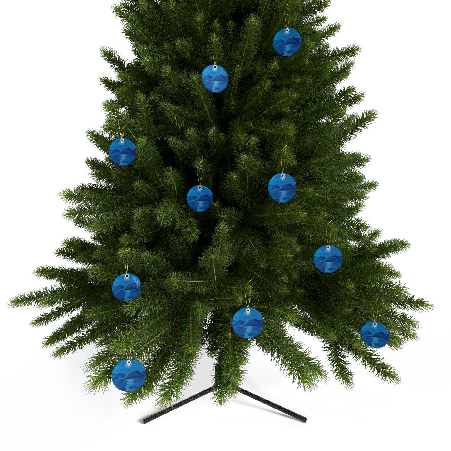 Blue Kauai Ceramic Ornaments (1pcs, 5pcs, 10pcs, 20pcs)