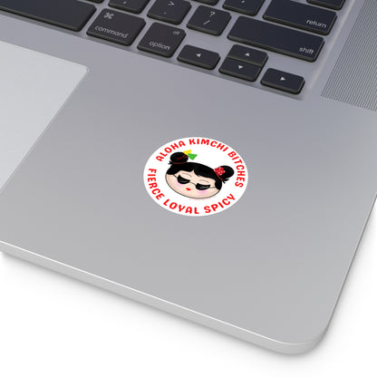 Aloha Kimchi B******* Vinyl Sticker!!