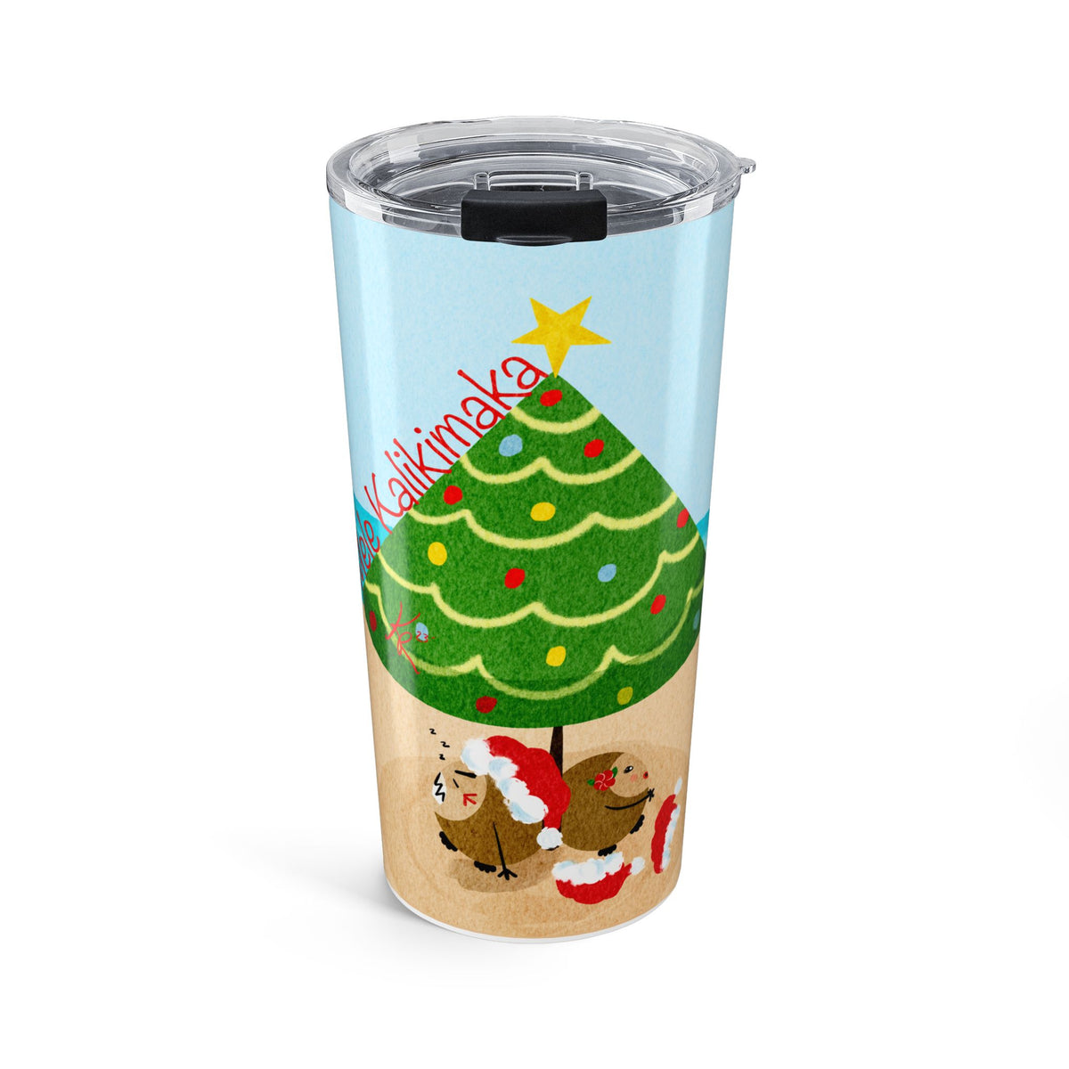Coconut Family Christmas Tree (boy) Tumbler 20oz