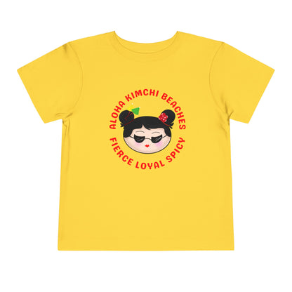 Toddler: Aloha Kimchi Beaches T-shirt