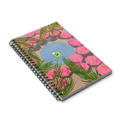The Royal Hawaiian Pool, Spiral Notebook/Journal