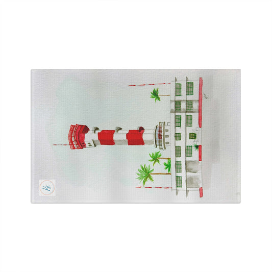 Ford Island Airtower,  Pearl Harbor  Soft Tea Towel