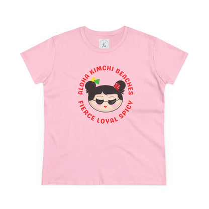 Aloha Kimchi Beaches, Women’s Asian Pride T-shirt