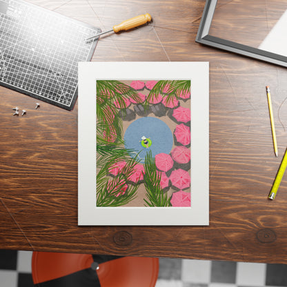 The Royal Hawaiian Pool, 11x14" Mat Giclee Prints