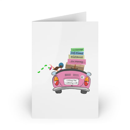 Living the Liability Life Note Cards  (1 or 10-pcs)