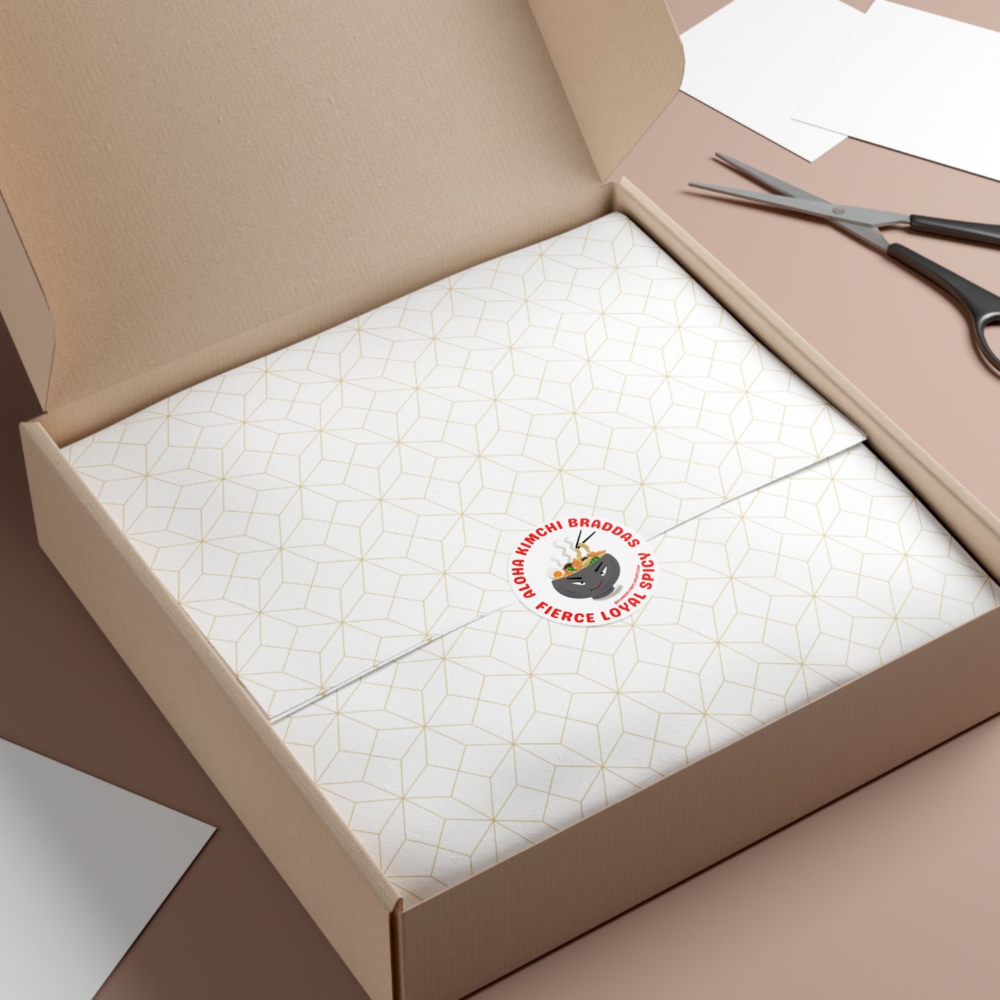 Aloha Kimchi Braddas Vinyl Sticker!!