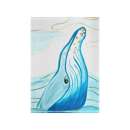 Dreamy Whale Acrylic Block