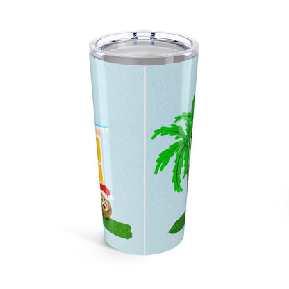 Coconut Family Christmas (boy) Tumbler 20oz