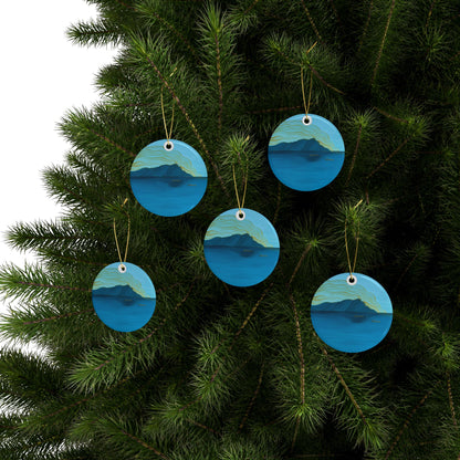 Diamond Head Ourtiggers Ceramic Ornaments (1pcs, 5pcs, 10pcs)