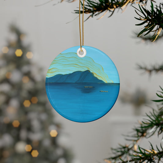 Diamond Head Ourtiggers Ceramic Ornaments (1pcs, 5pcs, 10pcs)