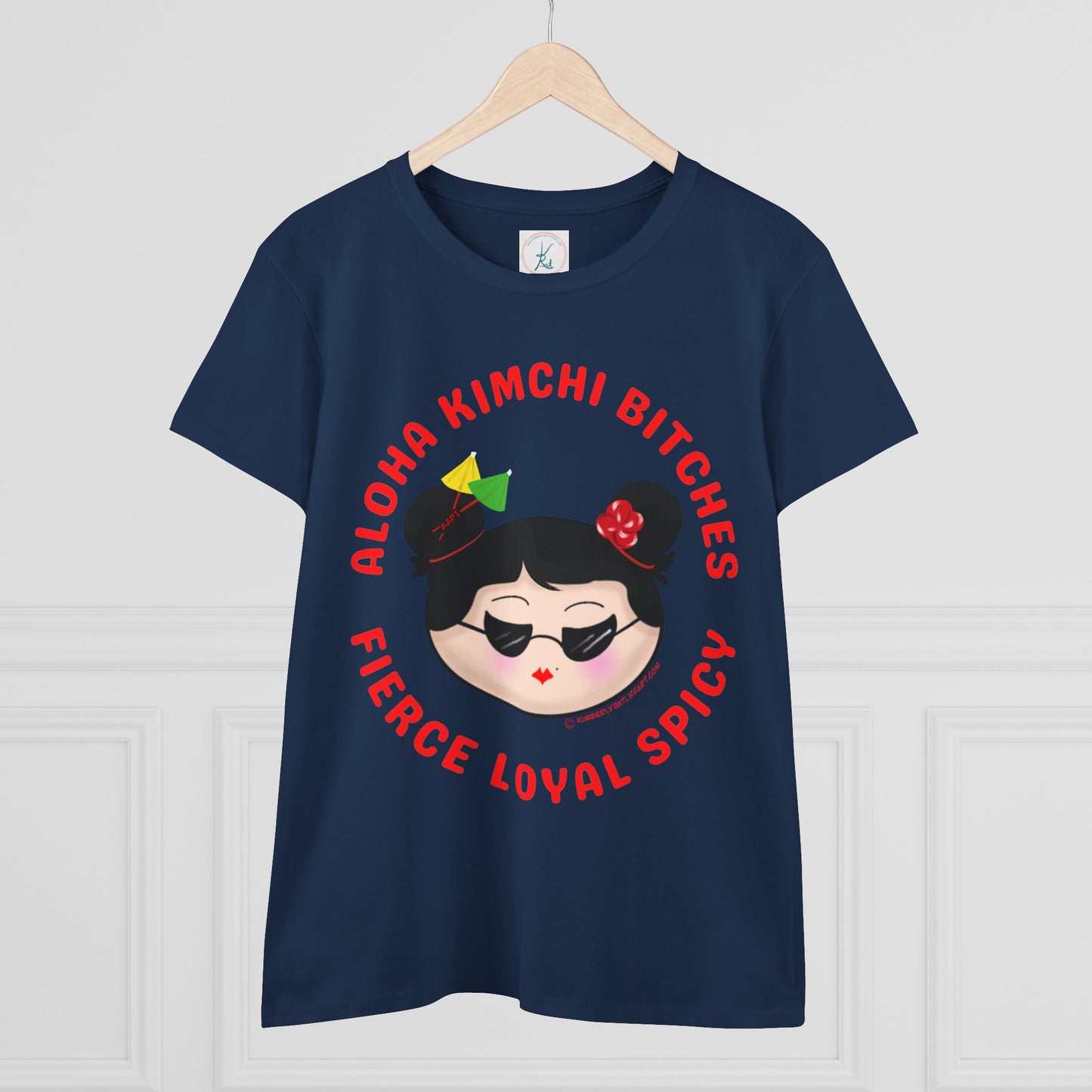 *Aloha Kimchi Bitches, Women’s Asian Pride T-shirt