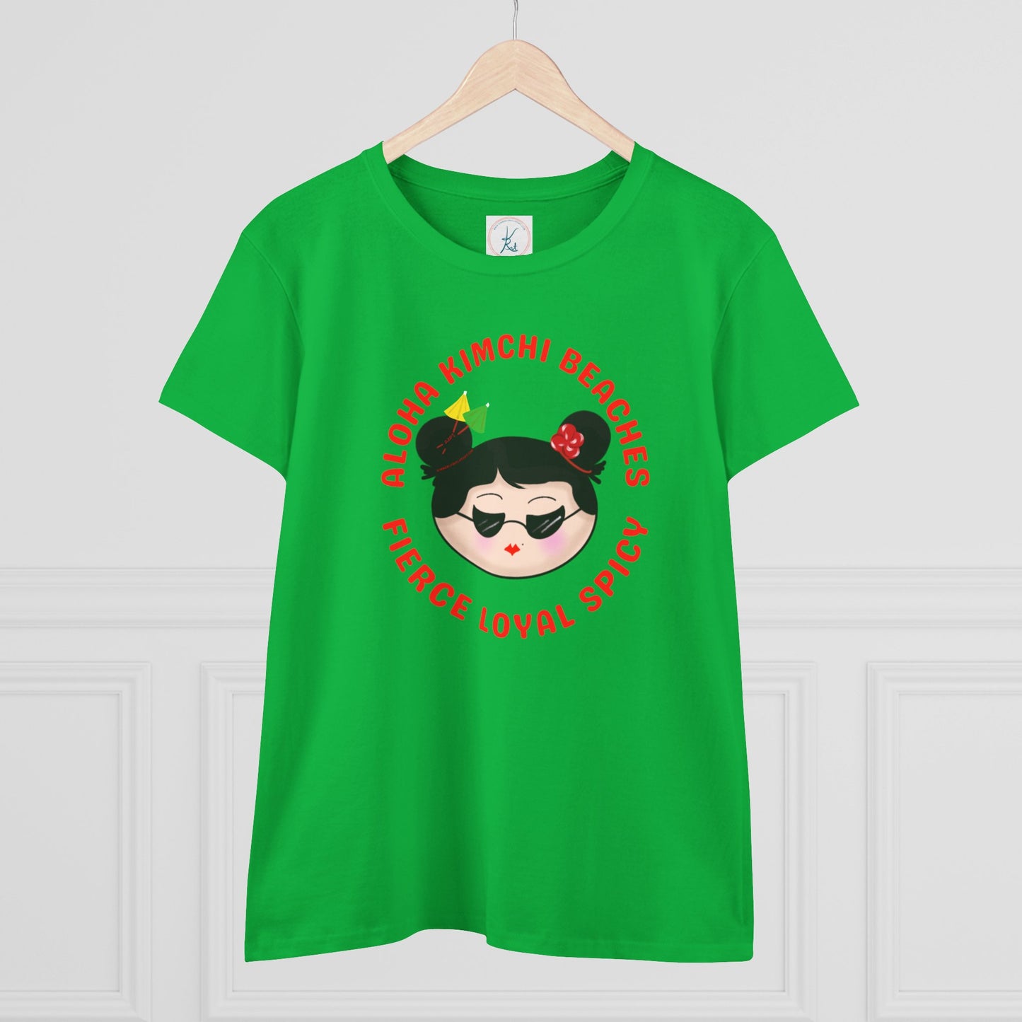 Aloha Kimchi Beaches, Women’s Asian Pride T-shirt