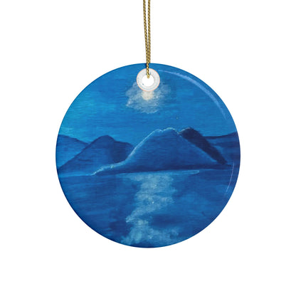 Blue Kauai Ceramic Ornaments (1pcs, 5pcs, 10pcs)