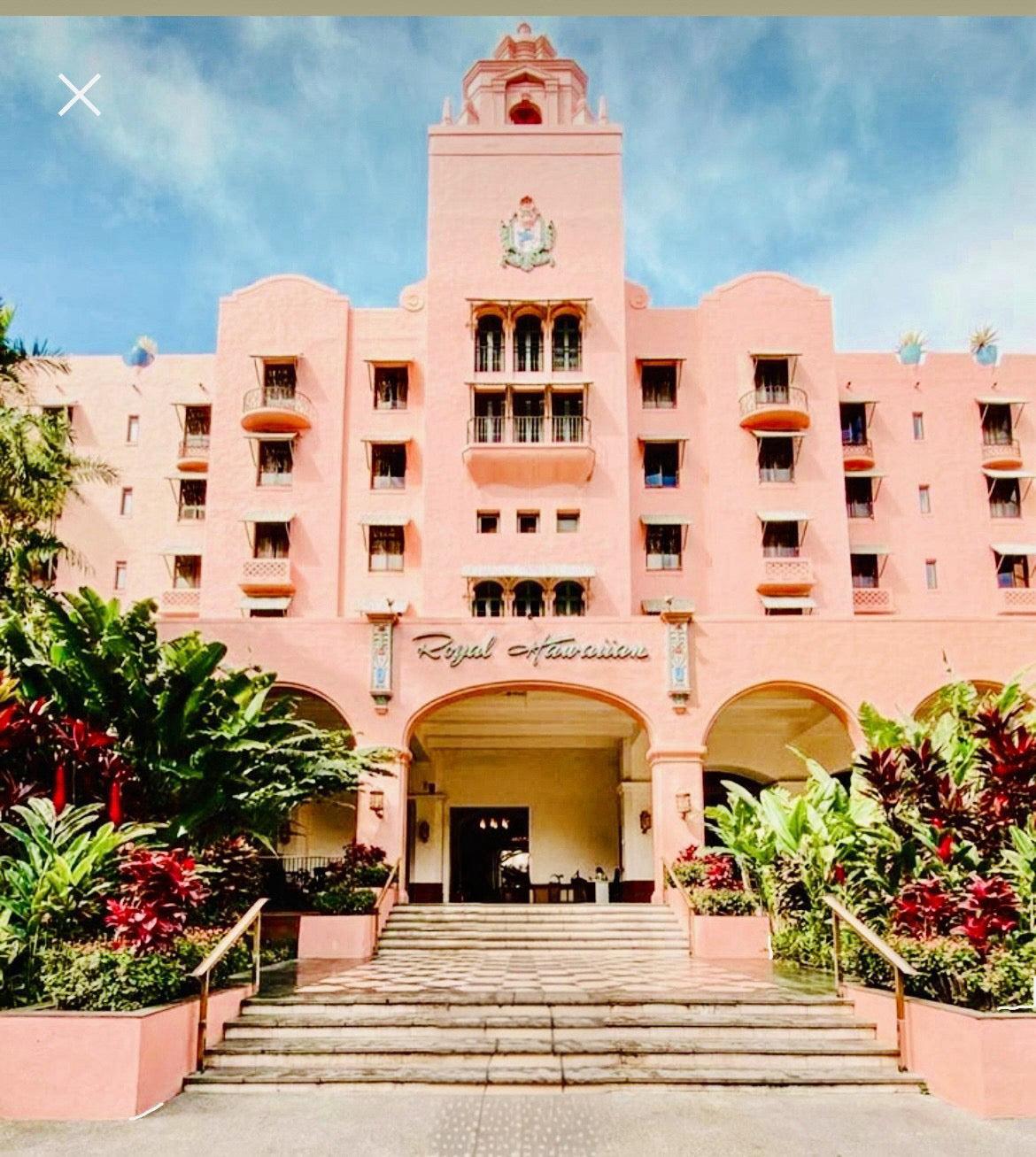The Royal Hawaiian Hotel print