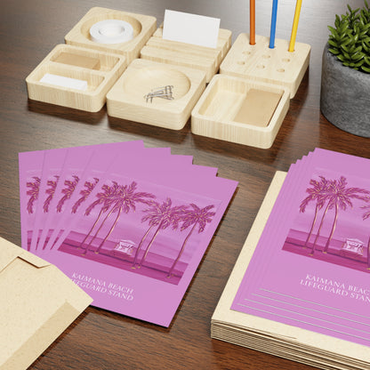 Kaimana Beach Note Cards (1 or 10-pcs)