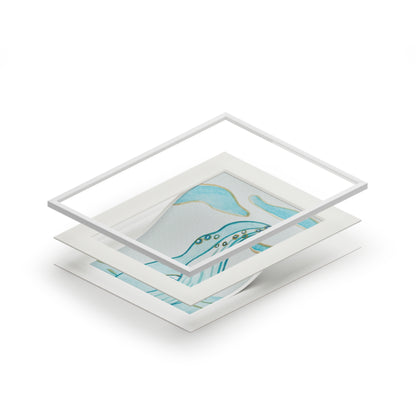 Dreamy Whale 11x14" Mat Giclee Prints