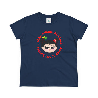 Aloha Kimchi Beaches, Women’s Asian Pride T-shirt