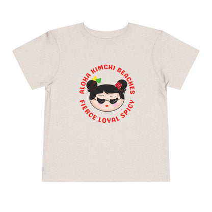 Toddler: Aloha Kimchi Beaches T-shirt