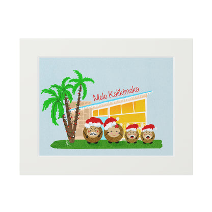 Coconut Family Portrait (2 sons)