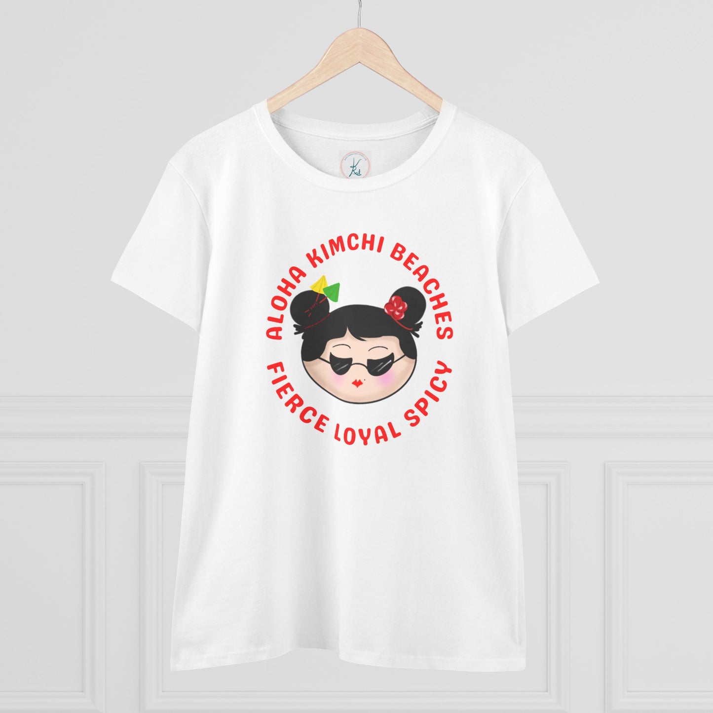 Aloha Kimchi Beaches, Women’s Asian Pride T-shirt