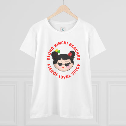 Aloha Kimchi Beaches, Women’s Asian Pride T-shirt