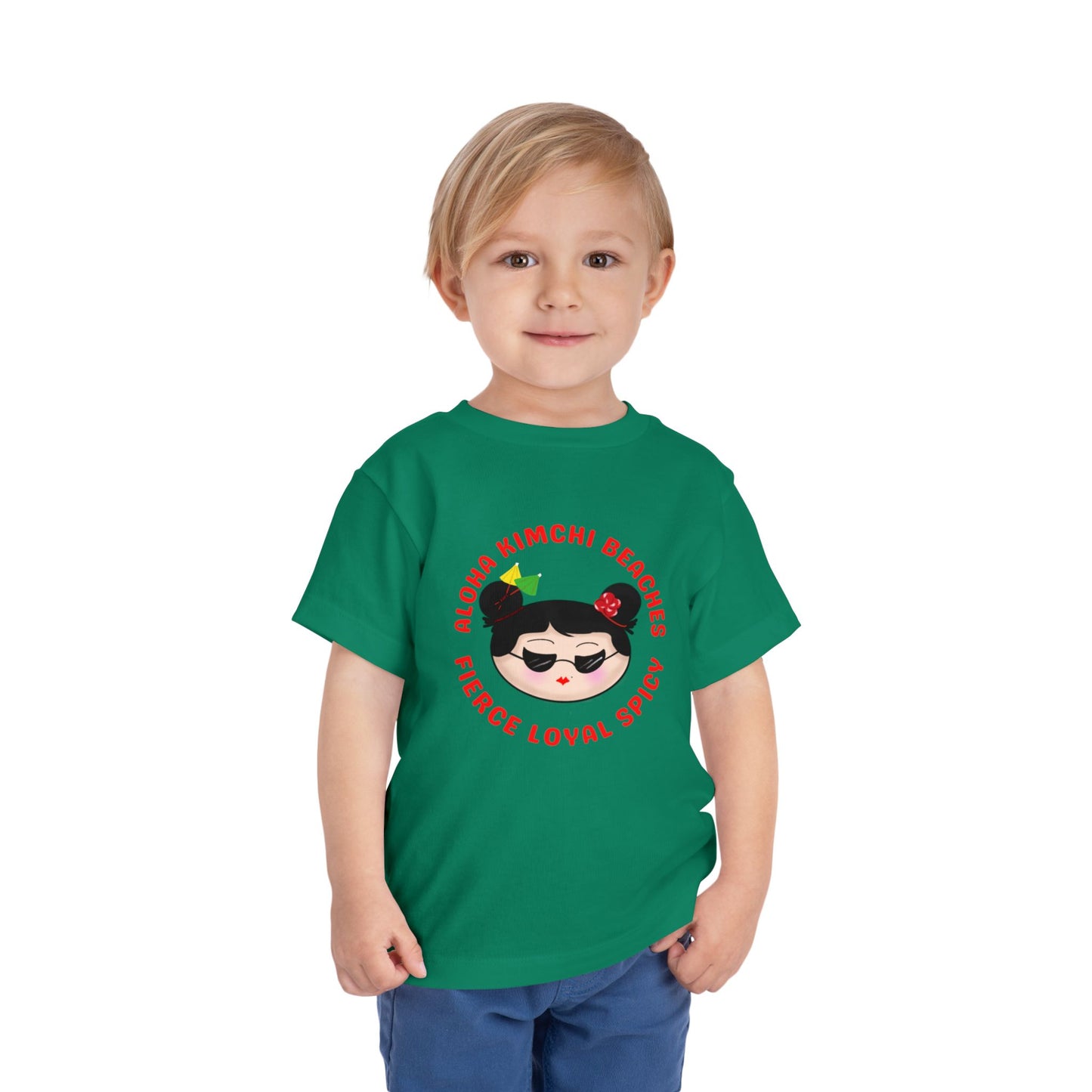 Toddler: Aloha Kimchi Beaches T-shirt
