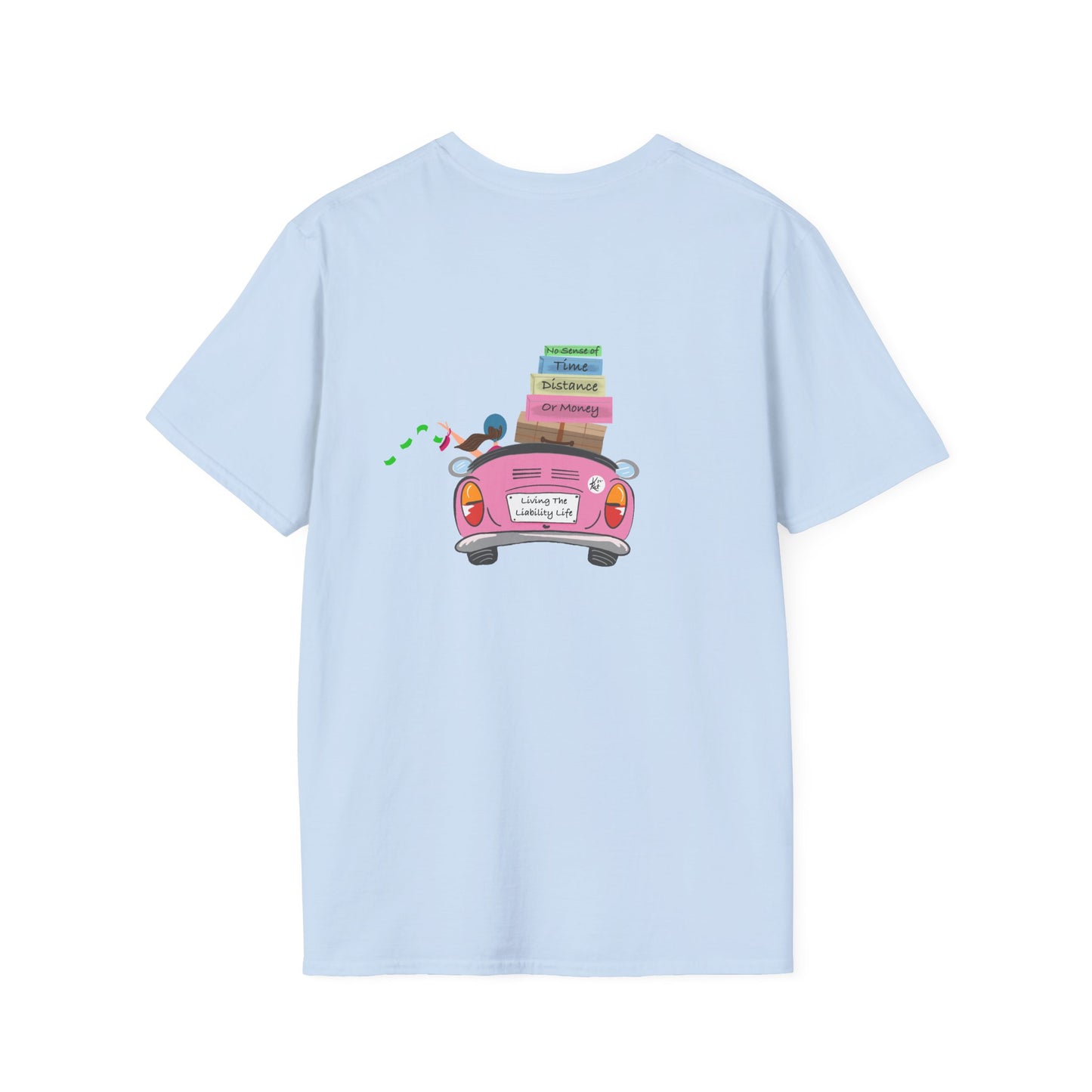 LLL Living the Liability Life! Unisex style t-shirt