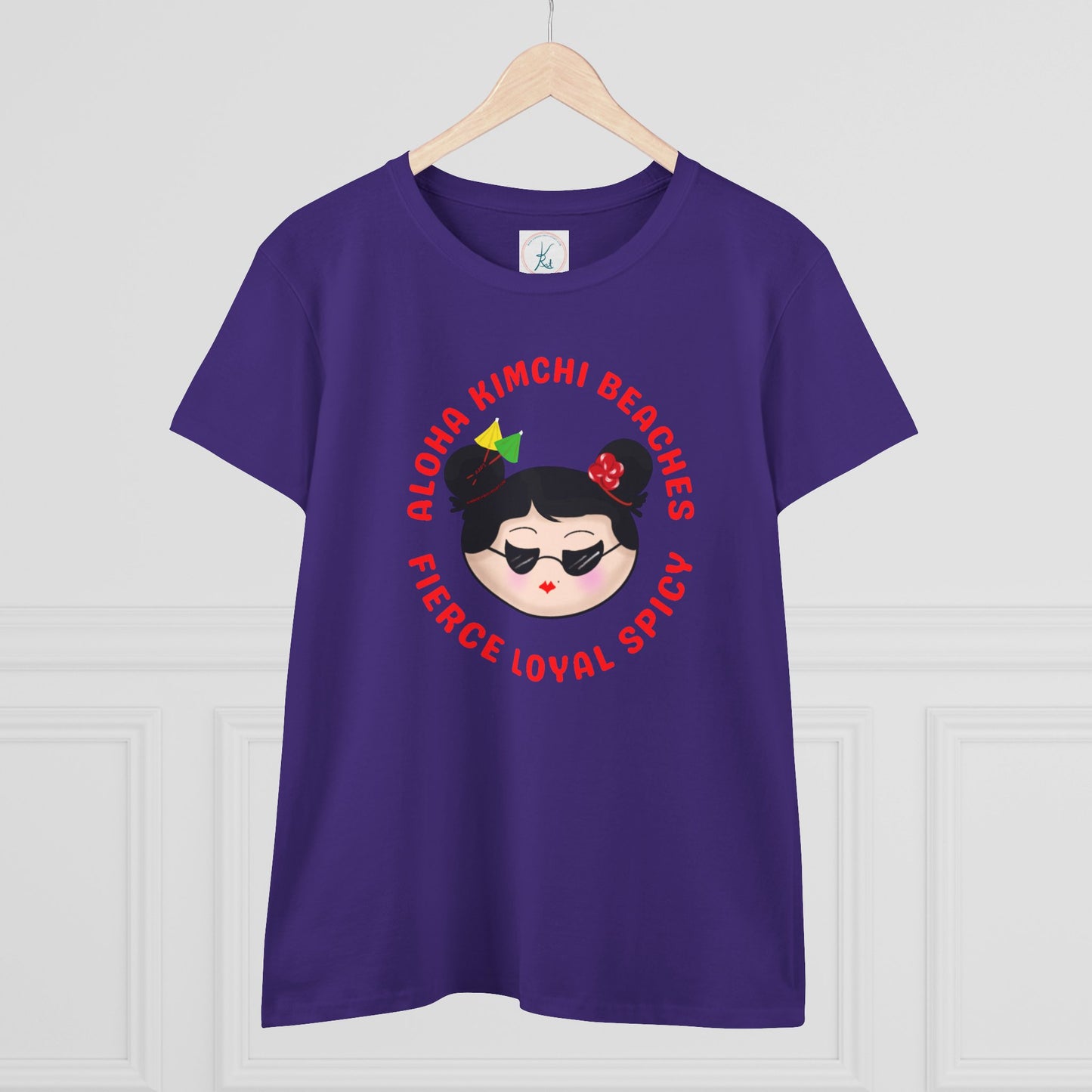 Aloha Kimchi Beaches, Women’s Asian Pride T-shirt