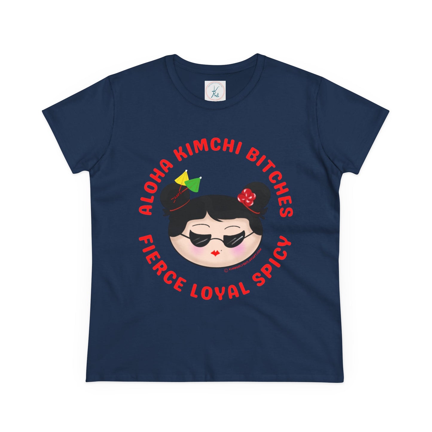 *Aloha Kimchi Bitches, Women’s Asian Pride T-shirt