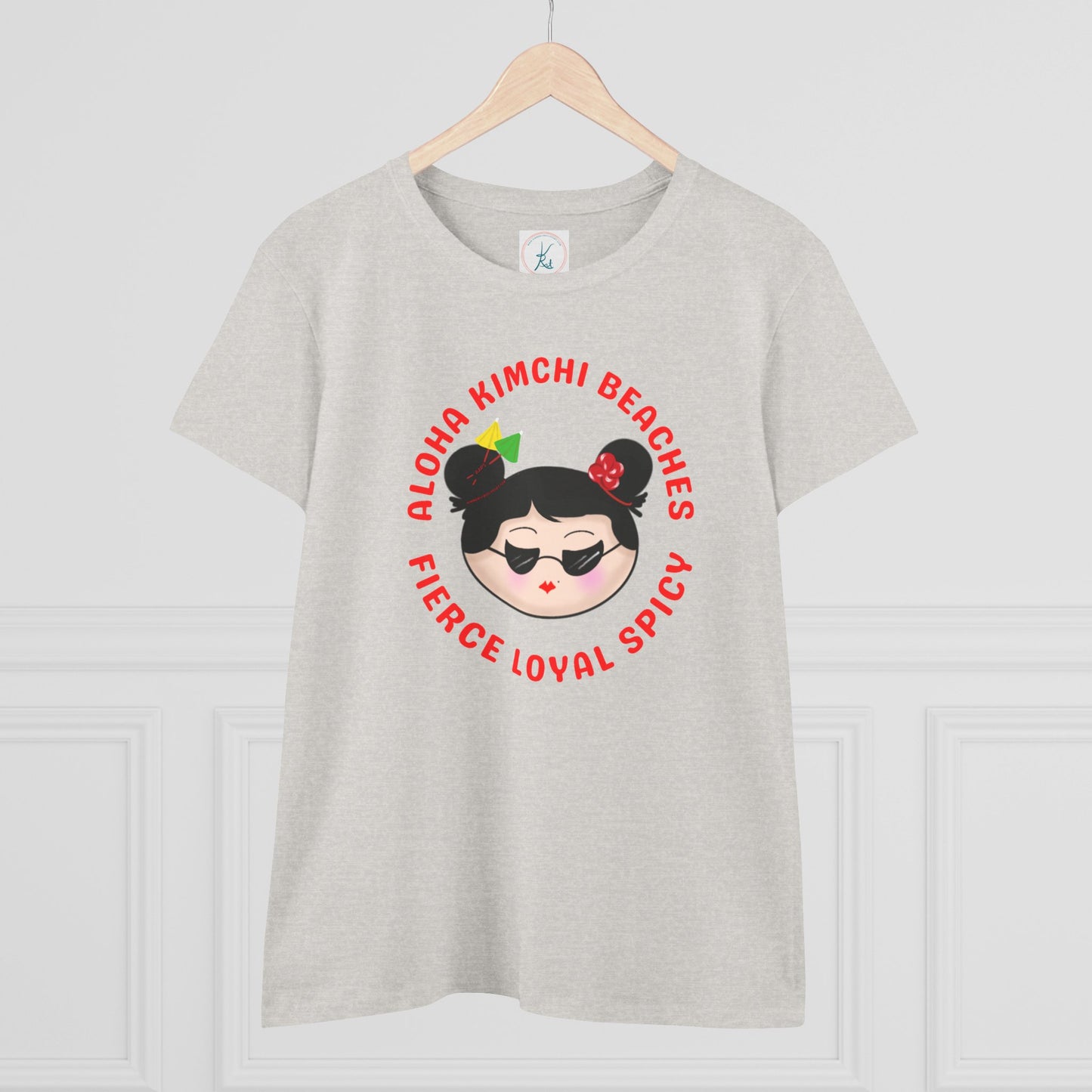 Aloha Kimchi Beaches, Women’s Asian Pride T-shirt