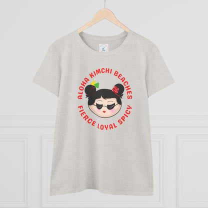 Aloha Kimchi Beaches, Women’s Asian Pride T-shirt