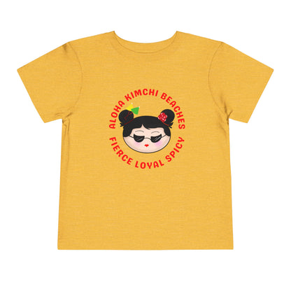 Toddler: Aloha Kimchi Beaches T-shirt
