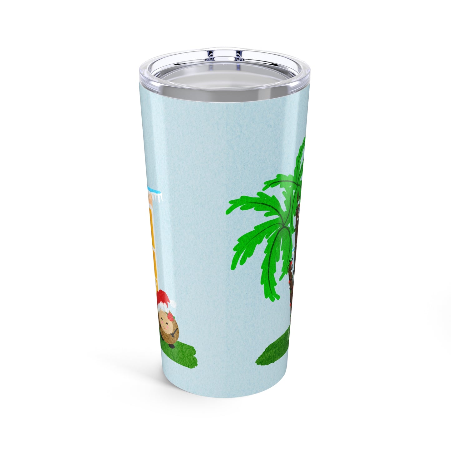 Coconut Family Christmas (boy/girl) Tumbler 20oz