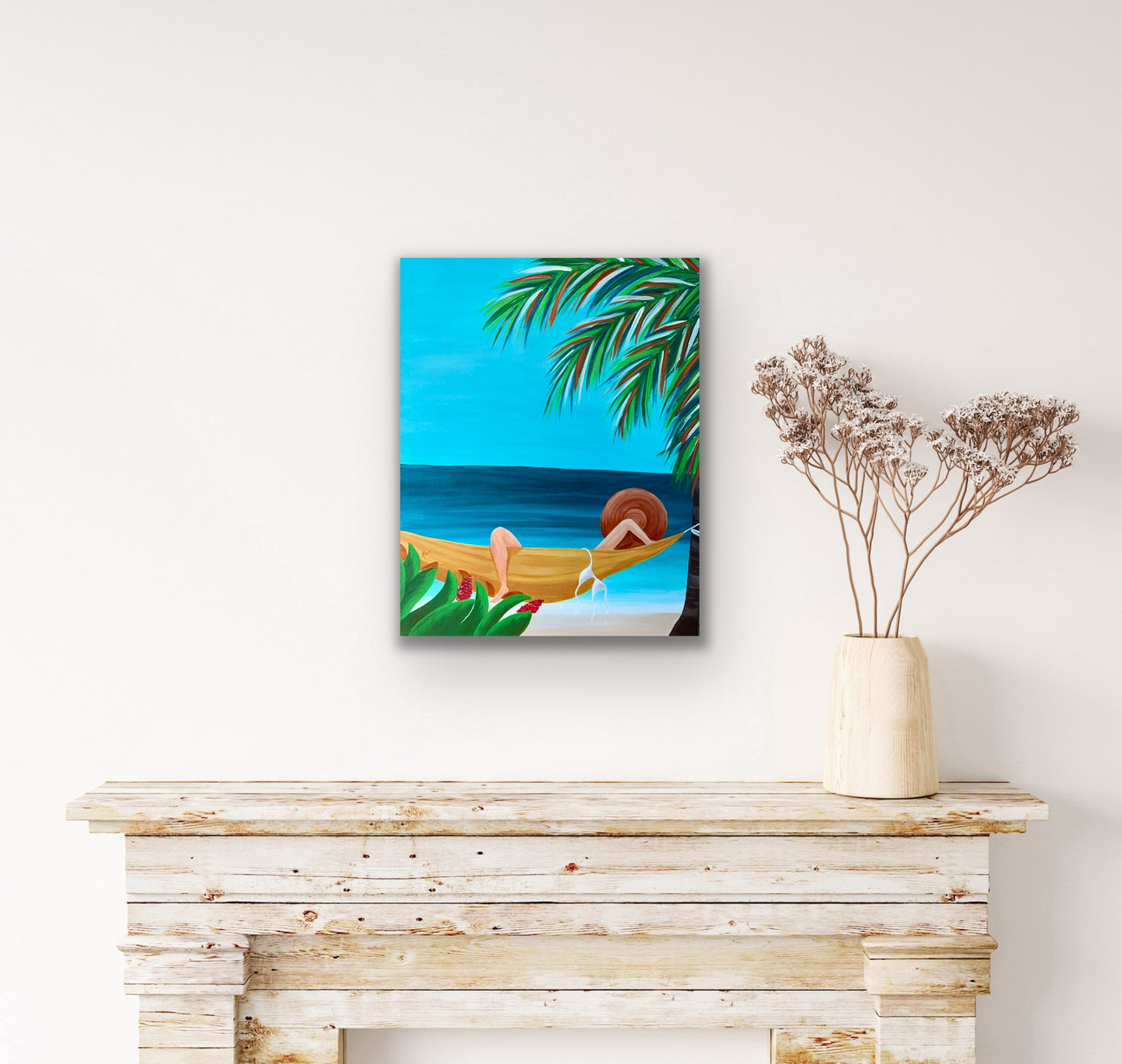 Lazy Day    Original 16x20" acrylic canvas