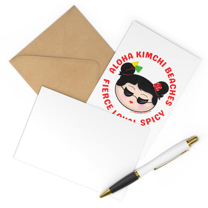Aloha Kimchi Beaches Post Cards (7 pc.)