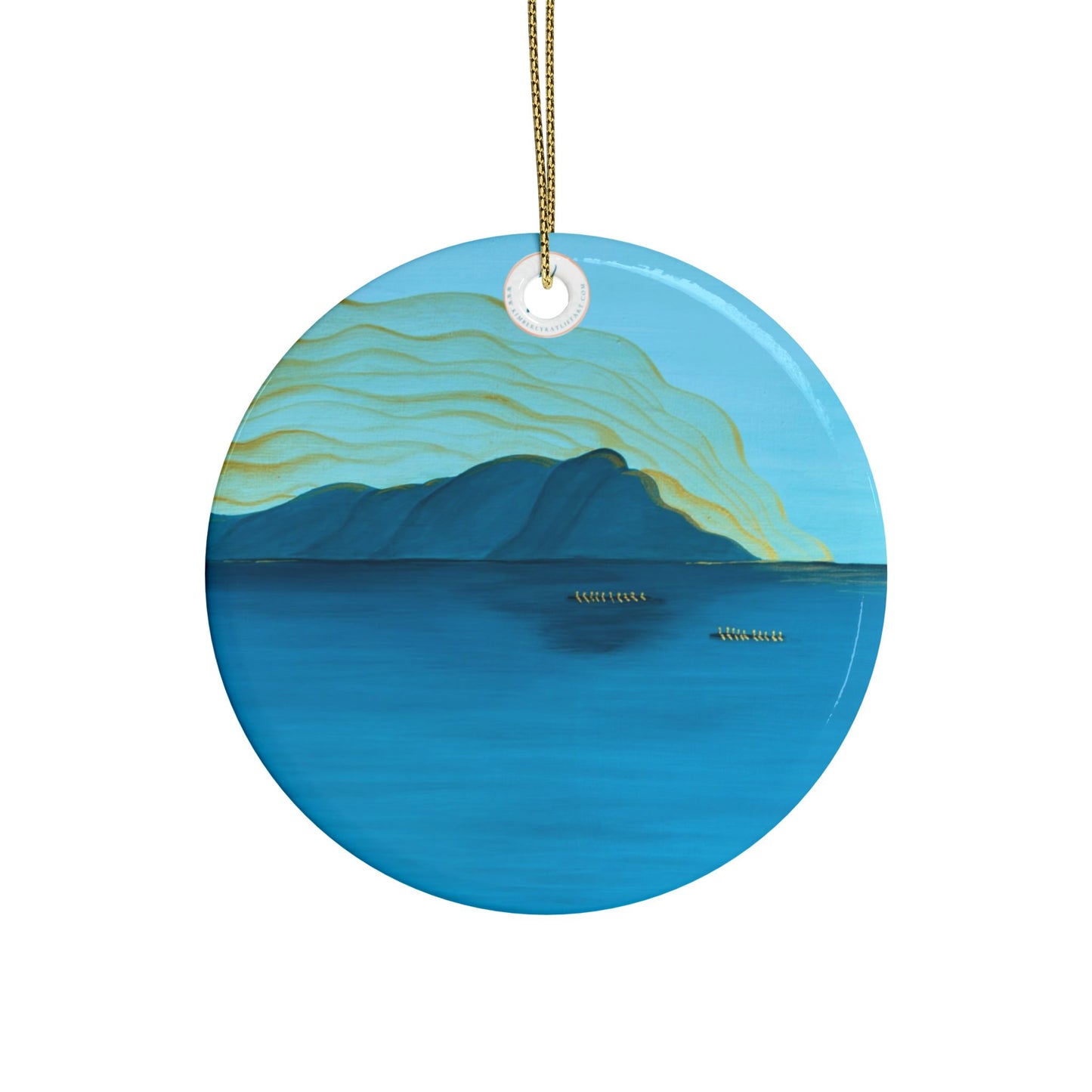 Diamond Head Ourtiggers Ceramic Ornaments (1pcs, 5pcs, 10pcs)