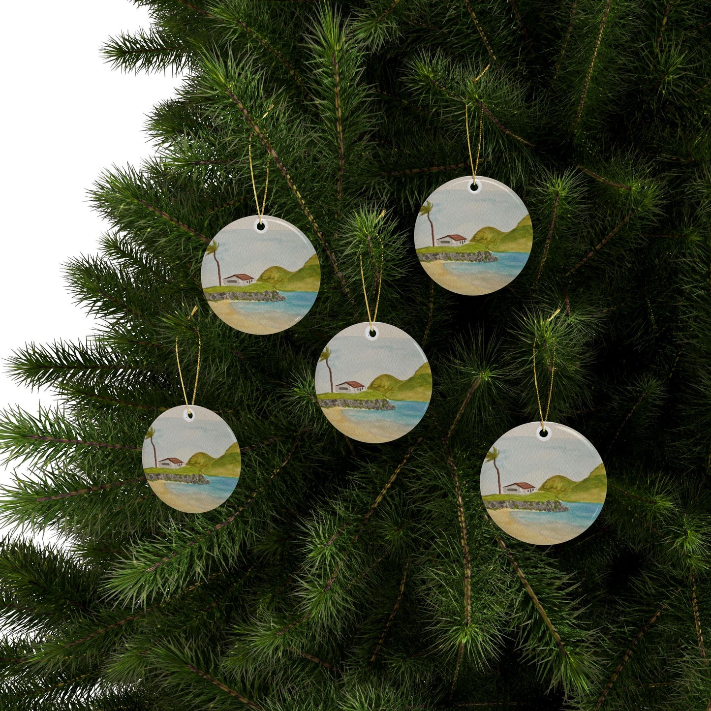 Bellows Ceramic Ornaments (1pcs, 5pcs, 10pcs)