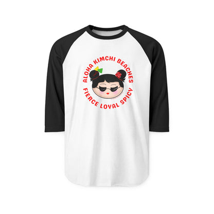 Aloha Kimchi Beaches, Raglan Shirt