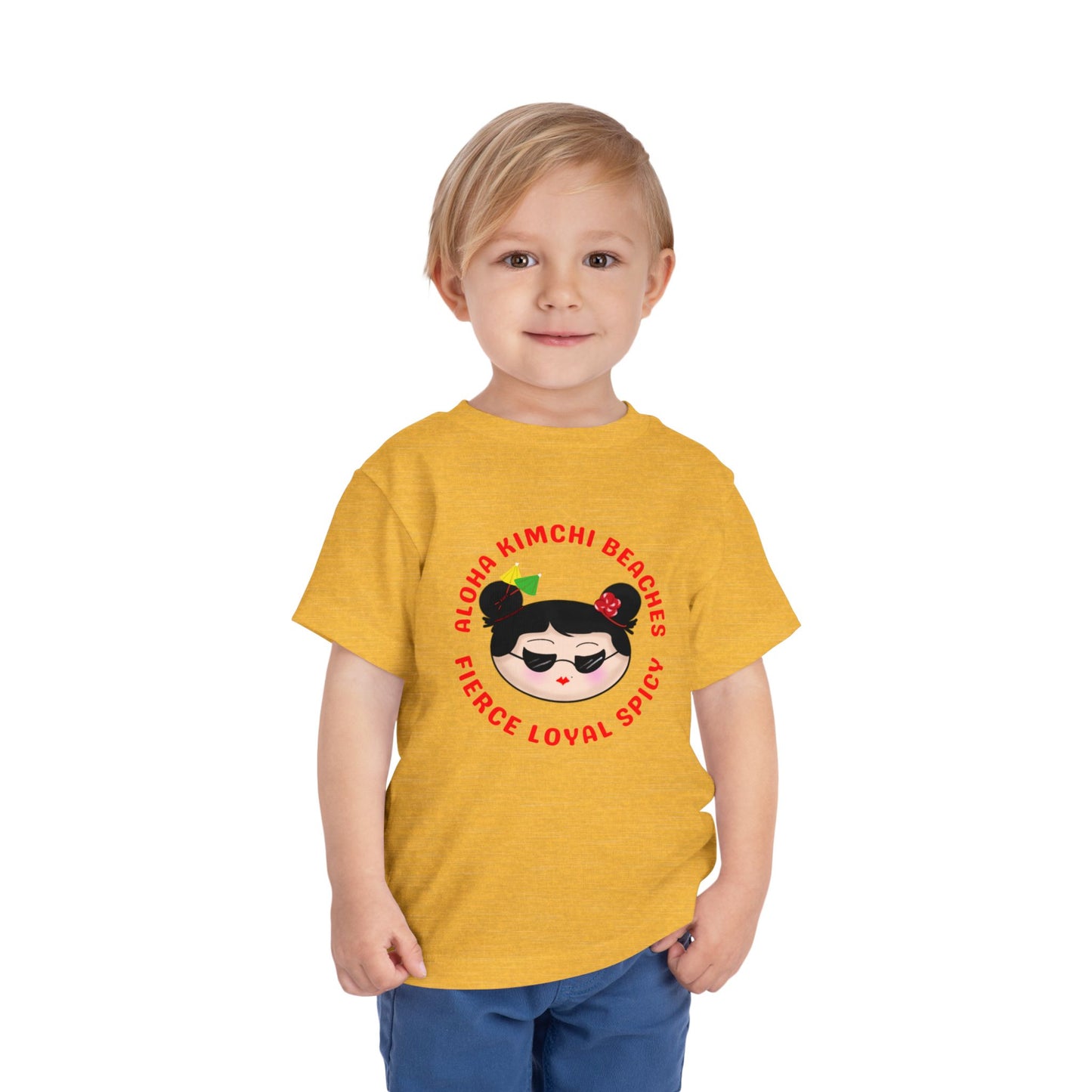 Toddler: Aloha Kimchi Beaches T-shirt