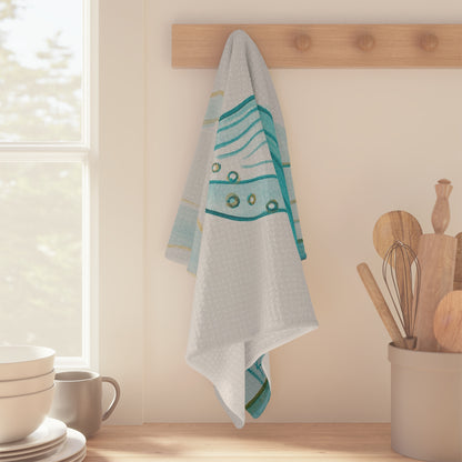Dreamy Whale Soft Tea Towel