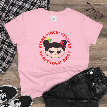 Aloha Kimchi Beaches, Women’s Asian Pride T-shirt