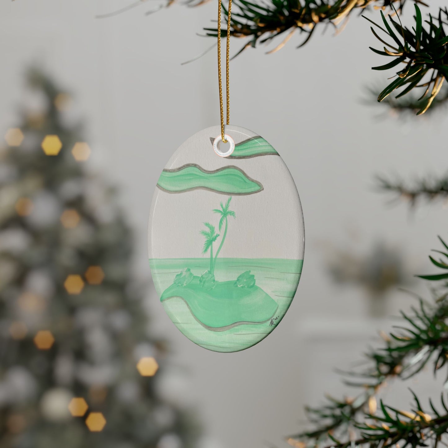 Kahala Ceramic Ornaments (1pcs, 5pcs, 10pcs,)