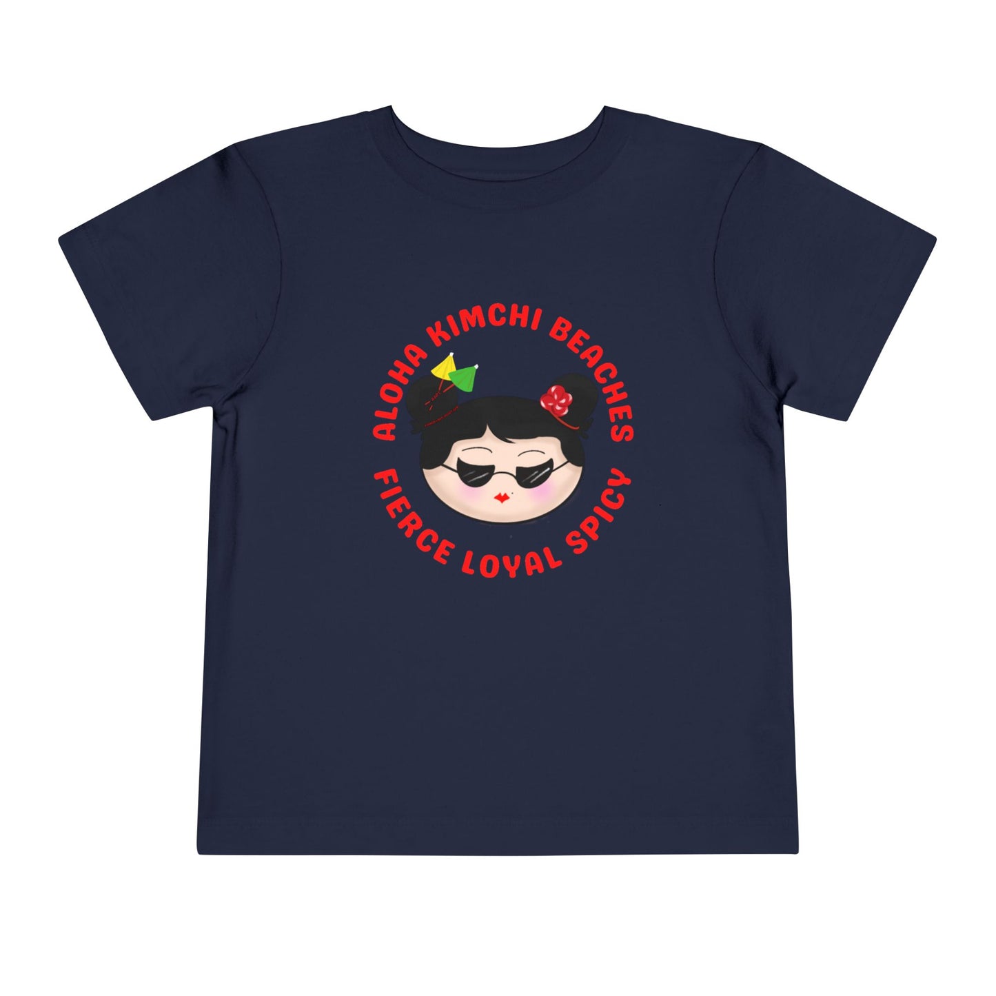 Toddler: Aloha Kimchi Beaches T-shirt